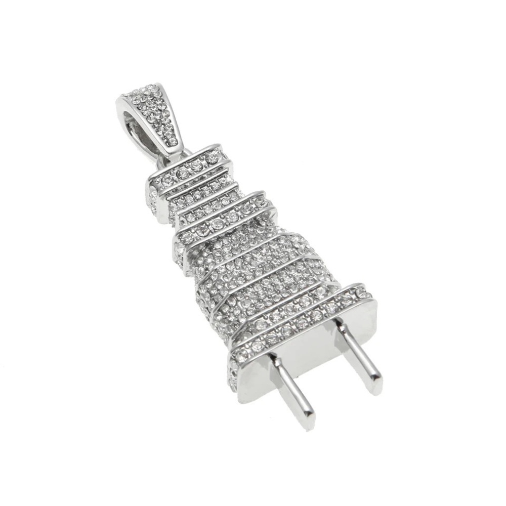 Diamond plug pendant